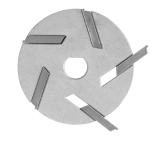 Ротор металлический БелАк БАК.12091, с лопатками 5 шт., для насосов "Антей"