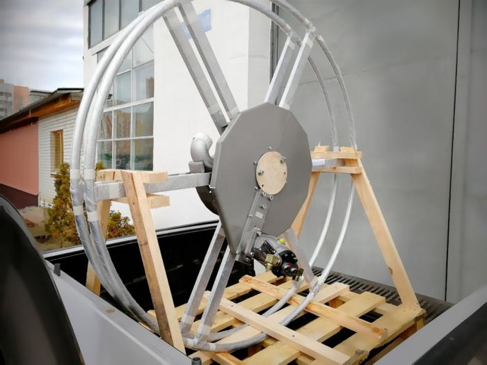 Катушка для шланга (барабан топливный) БНР.71-G2 (Аналог Alfons Haar)