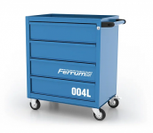 Тележка инструментальная Ferrum Classic 02.004L, закрытая, 4 ящика
