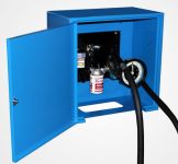 Топливораздаточная колонка для перекачки дизельного топлива, мини ТРК Benza 25-24-57ППО25Р, 57 л/мин, 24 В