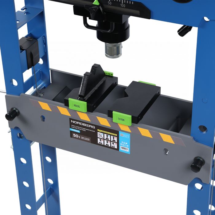 Пресс электрогидравлический 50 тонн Nordberg N3550E, напольный, ручной/ножной, 220В