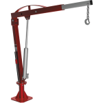 Кран гидравлический 0,9 т Сорокин 8.7, стационарный, гаражный
