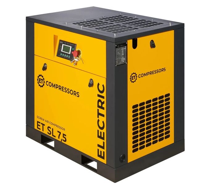 Винтовой компрессор ET-Compressors ET SL 7,5-10, прямой привод, 850л/мин, IP55, 10бар