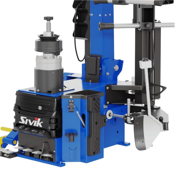 Шиномонтажный станок легковой Sivik КС-405А ПРО, автоматический, инверторный, 220В, с третьей рукой