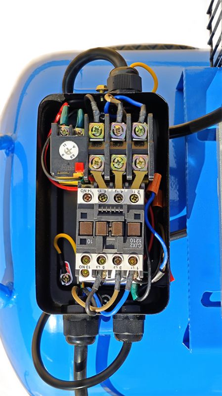 Поршневой компрессор Станкоимпорт ACH39013, ременной привод, 390 л/мин, 100л, 380В