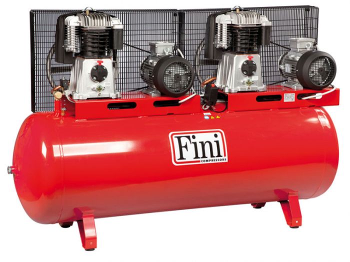 Поршневой компрессор Fini BKT-119-500F-15T, ременной привод, масляный, 1680 л/мин, 380В