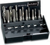 Набор метчиков и спиральных сверл и бит Hazet 842BG/13.
