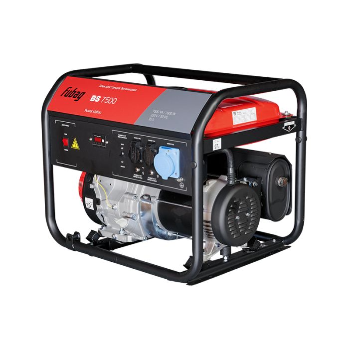 Бензиновый генератор Fubag BS 7500, 220В, 29,5А