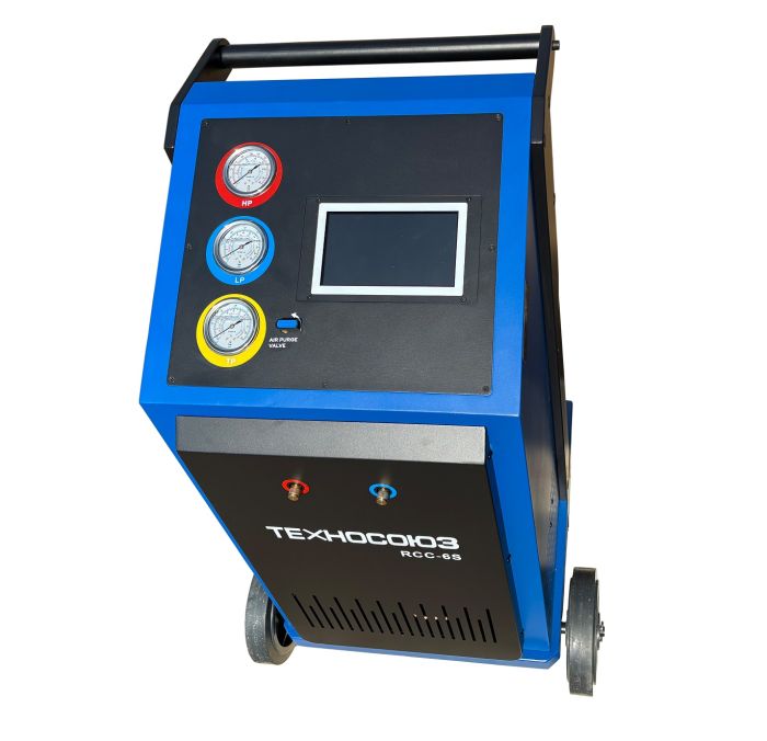 Станция для заправки автокондиционеров Техносоюз RCC-6S, полуавтомат, 60 л/мин