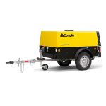 Винтовой компрессор COMPAIR C30 на шасси дизельный, передвижной