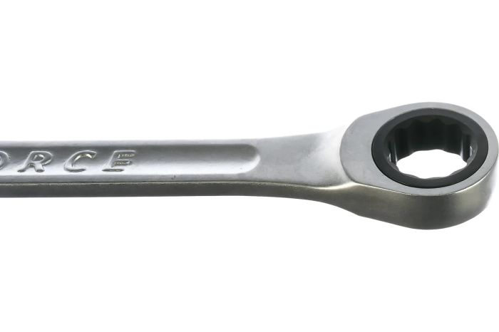 Ключ комбинированный FORCE 75716, с трещоточной петлёй 12гран., 16мм, L=210мм
