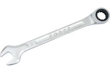 Ключ комбинированный FORCE 75715, с трещоточной петлёй 12гран., 15мм, L=200мм