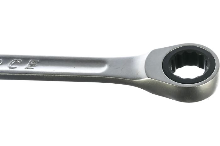 Ключ комбинированный FORCE 75712, с трещоточной петлёй 12гран., 12мм, L=170мм