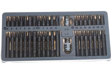 Набор бит-шестигран. 12лучевых FORCE 4401, 1/2", 3/8", 30/75мм, 40пр.