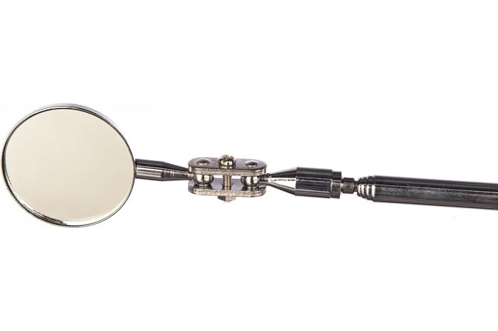 Зеркало досмотровое FORCE 617, 38мм, на телескопическом удлинителе с магнитом и шилом, 235-630мм