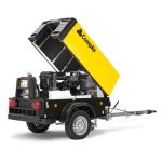 Винтовой компрессор COMPAIR C38 на шасси дизельный, передвижной