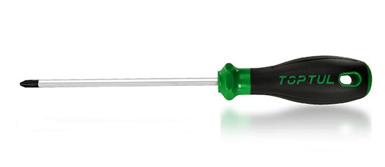 Отвертка крестовая PH1x80 мм серии Pro-Plus TOPTUL FBAF0108