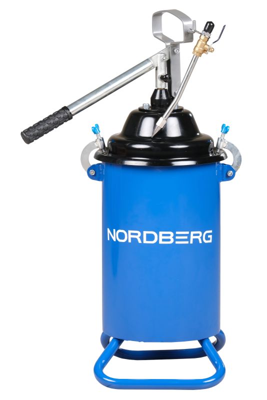 Нагнетатель смазки (солидолонагнетатель) Nordberg N5012, ручной, 12 литров