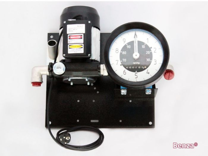 Мобильная топливораздаточная колонка Benza 24-24-80ППО25Р, 80 л/мин 24В для перекачки дизельного топлива