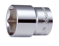 Головка торцевая короткая 6-гранная Hans 3400M21, 3/8", 21мм