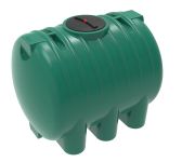 Емкость цилиндрическая ЭкоПром HR 5000, 5000 литров, зелёная