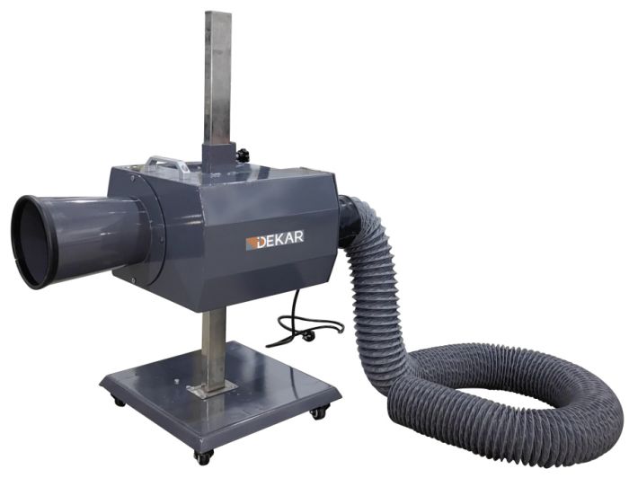 Мобильная вытяжная установка Dekar 782005, 1000м3/час, 220В