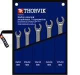 Набор ключей гаечных разрезных в сумке Thorvik FNWS005, 8-19 мм, 5 пр.