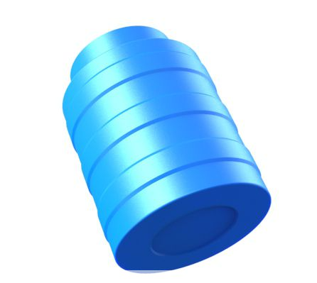 Емкость цилиндрическая Polimer-Group V 100, 100 литров, синяя