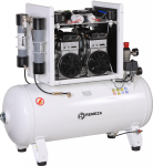 Поршневой компрессор Remeza КМ-100.OLD15ТКД, коаксиальный привод, безмасляный, 220 л/мин, 220В