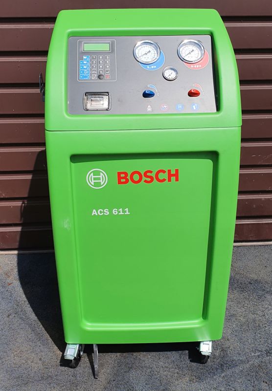 Станция для заправки автокондиционеров Bosch ACS 611, автоматическая, 170 л/мин