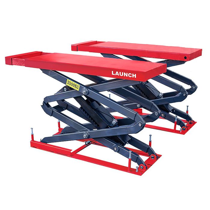 Подъемник автомобильный ножничный 3,5 тонны Launch TLT-635A, электрогидравлический, 380В