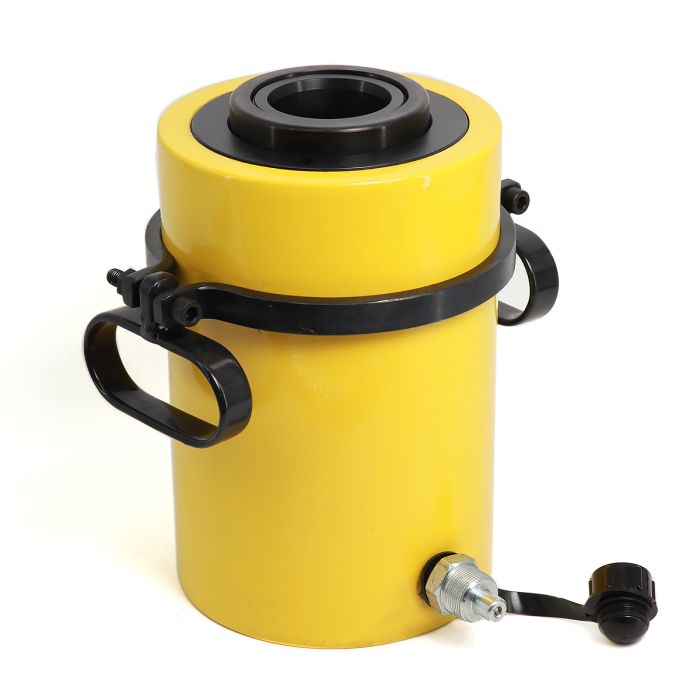 Цилиндр гидравлический 60 тонн CAR-TOOL CT-3460, с полым штоком, 100мм