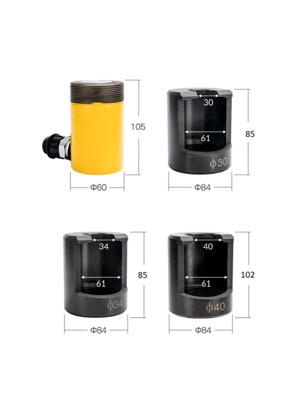 Съемник шаровых соединений гидравлический Car-Tool CT-A3039, 10т, для грузовиков и спецтехники
