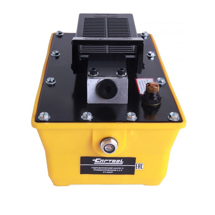 Пневмогидравлический насос ножной CAR-TOOL CT-A3041, для пресса, 2,3 л