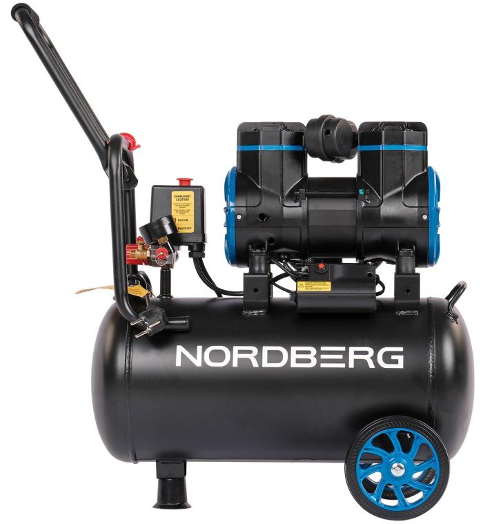 Поршневой компрессор NORDBERG NCEO24/250, прямой привод, безмасляный, 250 л/мин, 220В