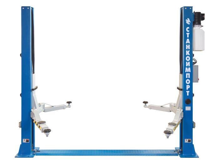 Подъемник двухстоечный автомобильный 4 тонны Станкоимпорт ПГН2-4.0 (МЕ), электрогидравлический, 380В