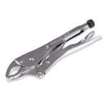 Зажим струбцины с фиксатором King Tony 6013-10R, с закругленными губками, 10", 254мм