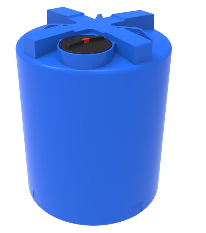 Емкость цилиндрическая ЭкоПром T 3000, 3000 литров, синяя