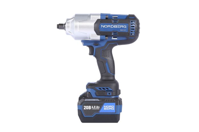 Гайковерт аккумуляторный ударный NORDBERG NE812K, 1/2", 1700 Нм, в кейсе