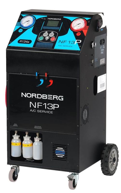 Станция для заправки автокондиционеров NORDBERG NF13P, автоматическая, 70 л/мин