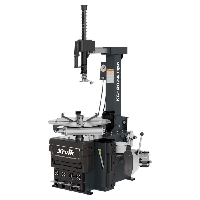 Шиномонтажный станок легковой Sivik КС-402 А ПРО Formula серый, автомат., двухскор., 220В, с быстрым отжимом борта