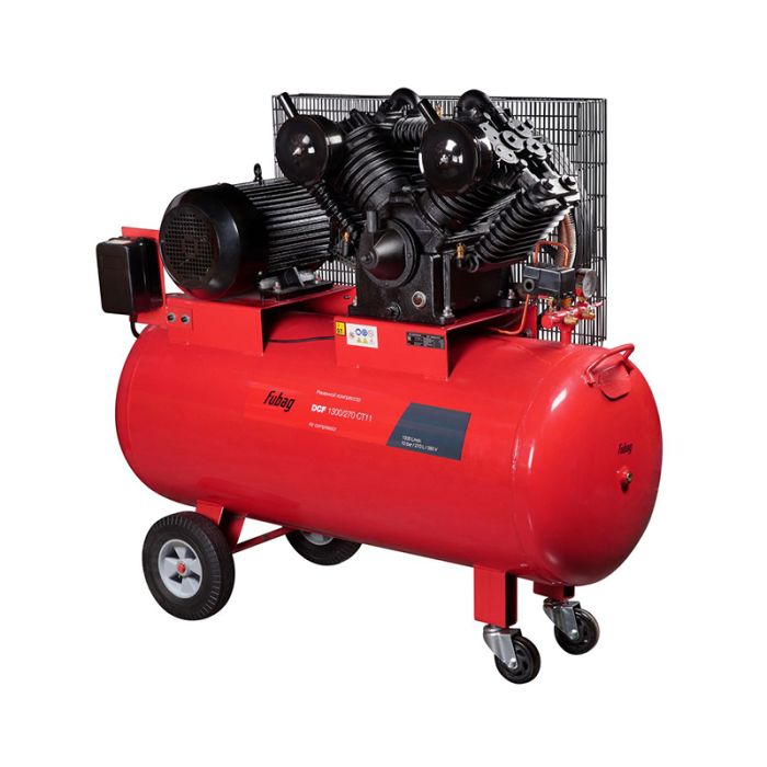 Поршневой компрессор Fubag DCF-1300/270 CT11, ременной, масляный, 380В, 1300л/мин, 270л