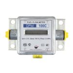 Счетчик дизельного топлива DFM 100C, электронный, расходомер топлива, 1,7 л/мин