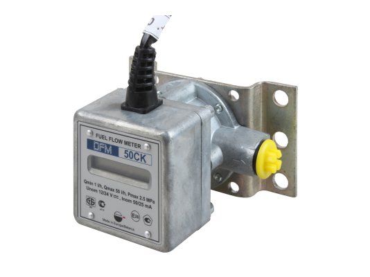 Счетчик дизельного топлива DFM 50CD, цифровой расходомер, 50 л/час