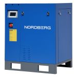 Винтовой компрессор Nordberg NCC10_13, прямой привод, 13 бар, IP23, 800л/мин, 7,5кВт, с ЧП