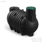 Подземный резервуар блочный Polimer Group DL 6000 литров