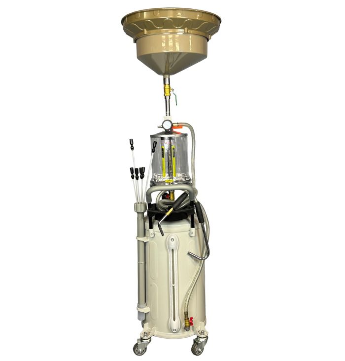 Установка для слива отработанного масла Техносоюз TS-2097, 80 литров, со щупами, предкамера