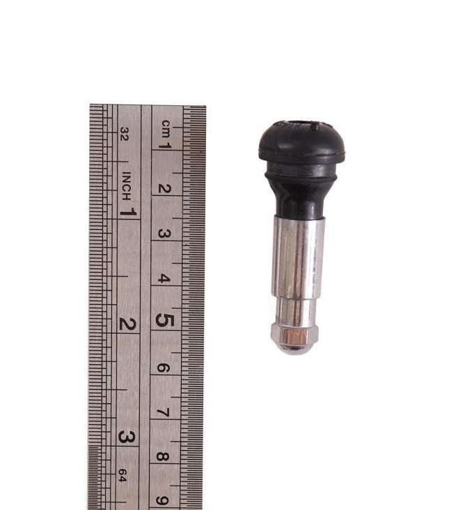 Вентиль для бескамерных легковых шин Rossvik TR-414.EPDM.CR.100, хромированный, 100шт.