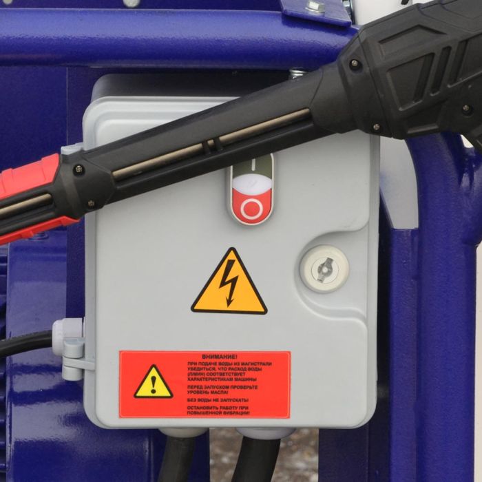 Аппарат мойка высокого давления ПОСЕЙДОН E5-200-15-UD-ETh-F-Gun, на тележке