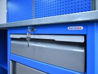 Верстак слесарный Верстакофф TNC 201.88.3-1, 2 тумбы